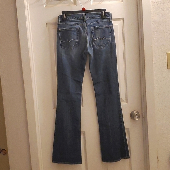 7 FAM low rise bootcut jeans - Picture 2 of 6